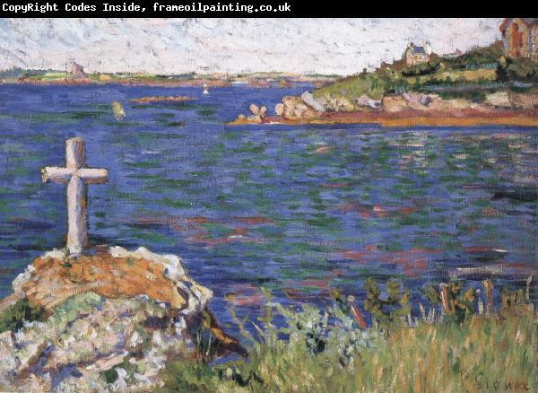 impressionist painter the mariners cross at high tide